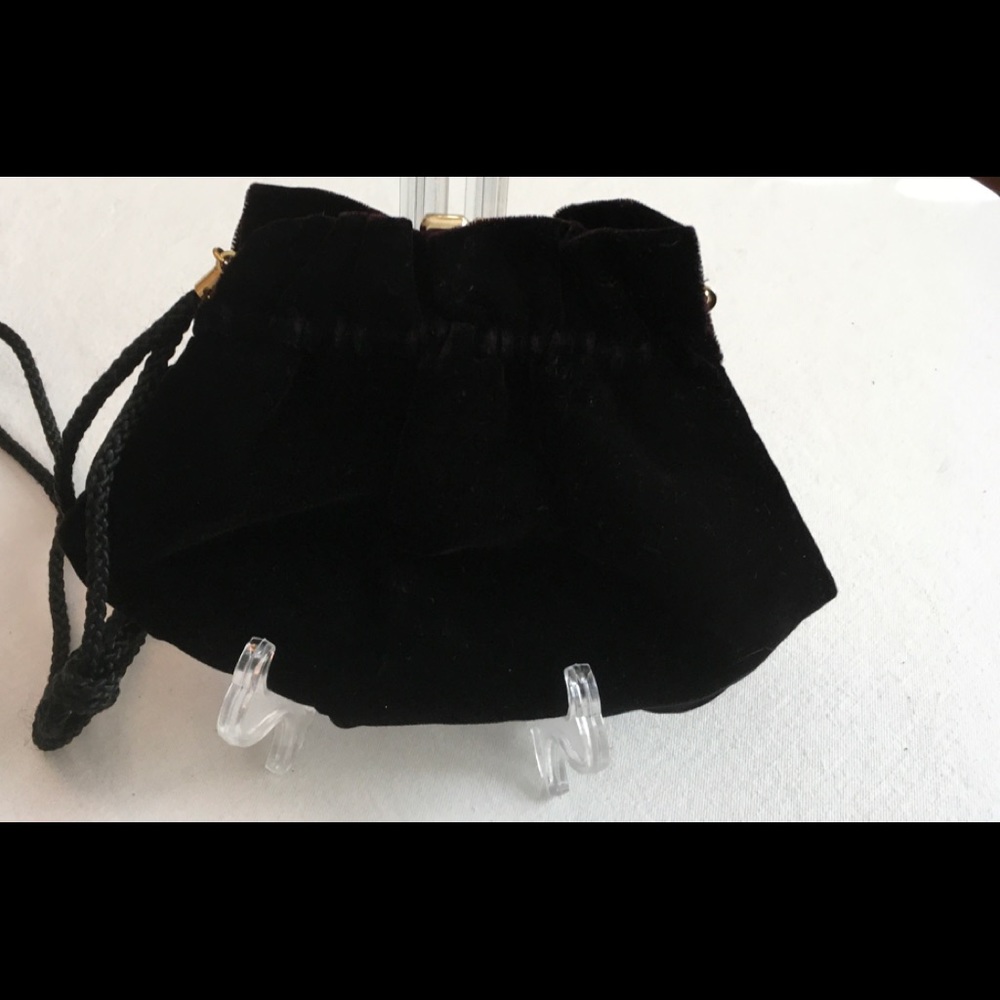 NWOT VELVET BAG